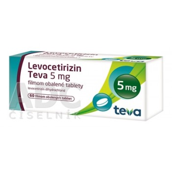 Левоцетиризин Тева 5 мг, 60 таблеток