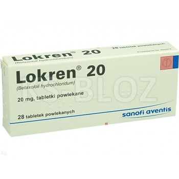 Локрен (Lokren) 20 мг, 28 таблеток