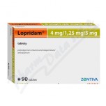 Лопрідам (Lopridam) 4 мг/1.25 мг/5 мг, 90 таблеток