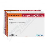Лопрідам (Lopridam) 8 мг/2.5 мг/10 мг, 90 таблеток
