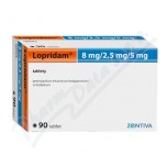 Лопрідам (Lopridam) 8 мг/2.5 мг/5 мг, 90 таблеток
