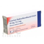 Лозартан/гідрохлоротіазид STADA 50 мг/12.5 мг, 30 таблеток