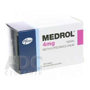 Медрол 4 мг, 100 таблеток