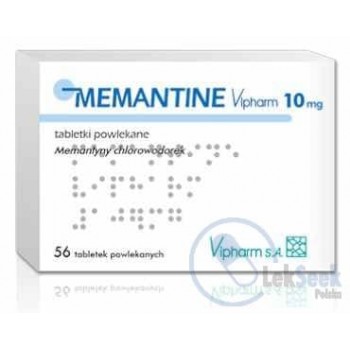 Мемантин (Memantine) Vipharm 10 мг, 56 таблеток