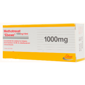 Метотрексат Ебеве 1000 мг/10 мл, 1 флакон