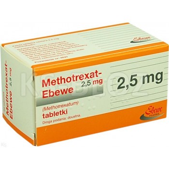 Метотрексат Ебеве 2.5 мг, 50 таблеток
