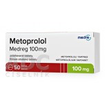 Метопролол (Metoprolol) Medreg 100 мг, 50 таблеток