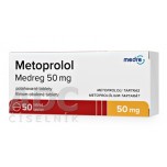 Метопролол (Metoprolol) Medreg 50 мг, 50 таблеток