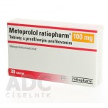 Метопролол (Metoprolol) ratiopharm 100 мг, 30 таблеток