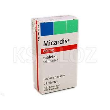Мікардис (Micardis) 80 мг, 28 таблеток