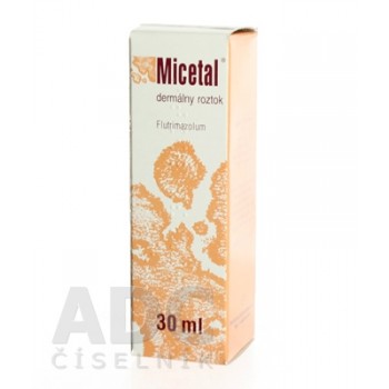 Мицетал (Micetal) шкірний розчин, 30 мл