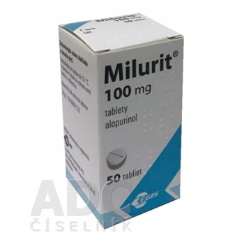 Мілурит (Milurit) 100 мг, 50 таблеток