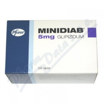Мінідіаб (Гліпізид) 5 мг, 120 таблеток