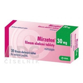 Мірзатен (Mirzaten) 30 мг, 30 таблеток