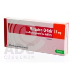 Мірзатен Q-Tab 15 мг, 30 таблеток