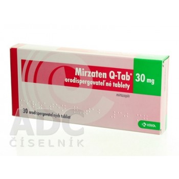 Мірзатен Q-Tab 30 мг, 30 таблеток