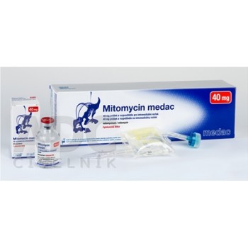 Мітоміцин (Mitomycin) Medac 40 мг, 1 комплект
