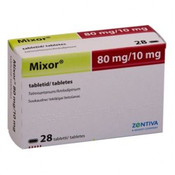 Міксор (Mixor) 80 мг/10 мг, 28 таблеток