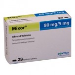 Міксор (Mixor) 80 мг/5 мг, 28 таблеток