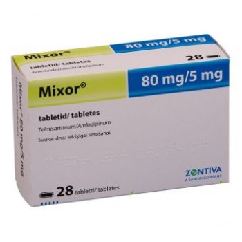Міксор (Mixor) 80 мг/5 мг, 28 таблеток