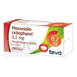 Моксонідин (Moxonidin) ratiopharm 0.2 мг, 100 таблеток