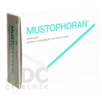 Мюстофоран (MUSTOPHORAN) 208 мг по 4 мл, 1 флакон у комплекті з розчинником