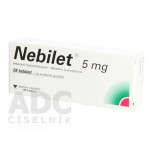 Небілет (Nebilet) 5 мг, 28 таблеток