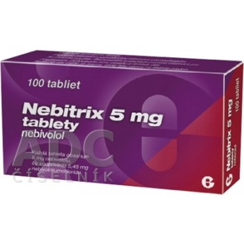 Небітрікс (Nebitrix) 5 мг, 100 таблеток