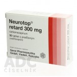 Нейротоп Ретард (Neurotop Retard) 300 мг, 50 таблеток