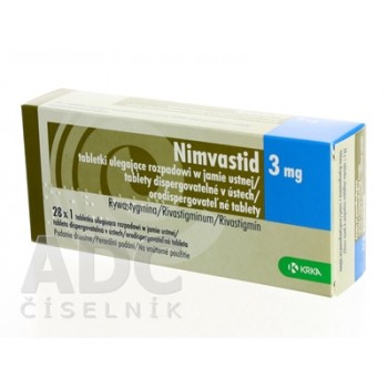 Німвастид (Nimvastid) 3 мг, 28 капсул