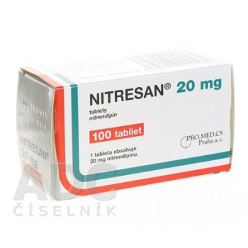 Нітресан (Nitresan) 20 мг, 100 таблеток