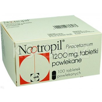 Ноотропіл (Nootropil) 1200 мг, 100 таблеток