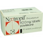 Ноотропіл (Nootropil) 800 мг, 90 таблеток