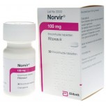 Норвір (Norvir) 100 мг, 30 таблеток