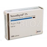Новотирал (Novothyral) 75 мкг+15 мкг, 100 таблеток