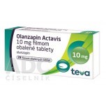 Оланзапін Актавіс 10 мг, 28 таблеток