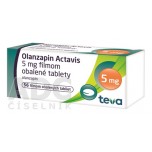 Оланзапін Актавіс 5 мг, 56 таблеток