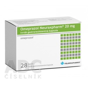 Омепразол (Omeprazol) Neuraxpharm 20 мг, 28 капсул