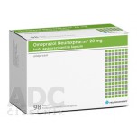 Омепразол (Omeprazol) Neuraxpharm 20 мг, 98 капсул