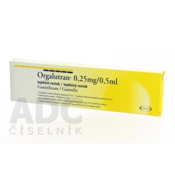 Оргалутран (Orgalutran) 0.25 мг/0.5 мл, 1 шприц