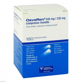 ОсваРен (OsvaRen) 435 мг+235 мг, 180 таблеток