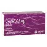 Овестин (Ovestin) свічки 0.5 мг, 15 вагінальних супозиторіїв