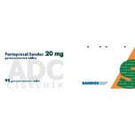 Пантопразол (Pantoprazol) Sandoz 20 мг, 98 таблеток