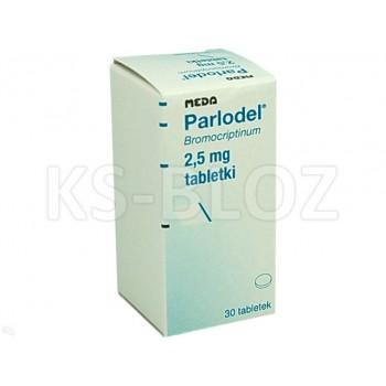 Парлодел (Parlodel) 2.5 мг, 30 таблеток