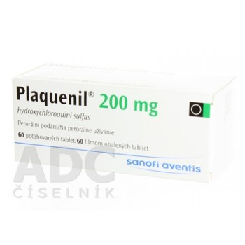 Плаквеніл (Plaquenil) 200 мг, 60 таблеток
