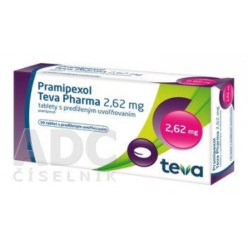 Праміпексол Тева 2.62 мг, 30 таблеток