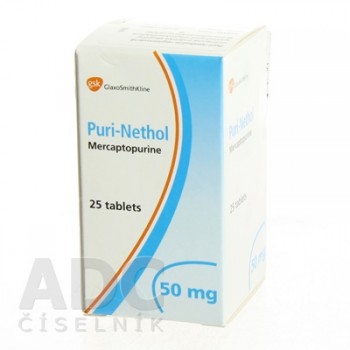 Пури-Нетол (PURI-NETHOL) 50 мг, 25 таблеток
