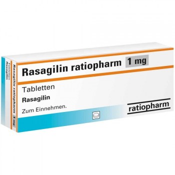 Разагілін (Razagilin) ratiopharm 1 мг, 28 таблеток