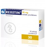 Рексетин (Rexetin) 20 мг, 30 таблеток