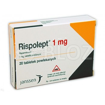 Рисполепт (Rispolept) 1 мг, 20 таблеток